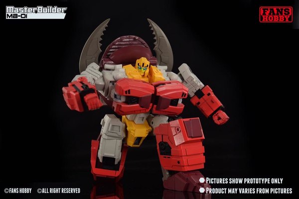 Fans Hobby Master Builder MB 01 MB 02   New Third Party Group Shows Off Unofficial Repugnus Doublecross For 2017  (7 of 17)